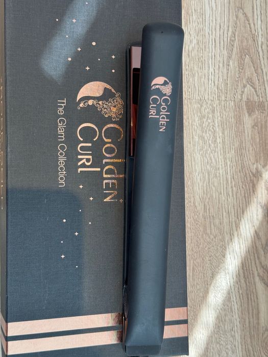Преса за коса - GOLDEN CURL - ROSE GOLD