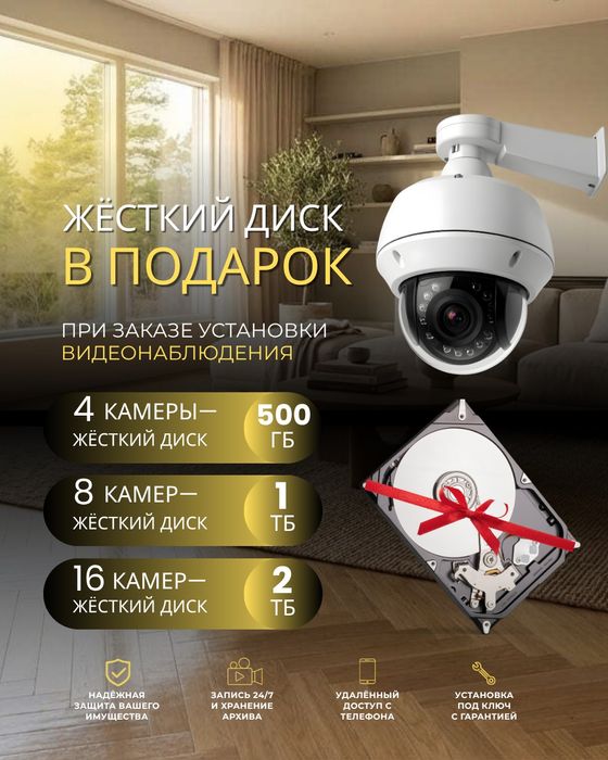 Установка Видеонаблюдения NeoHome