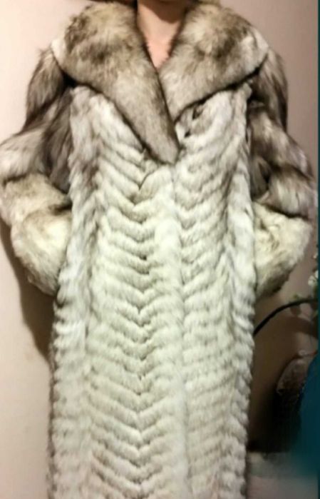 Шуба натуральный Песец