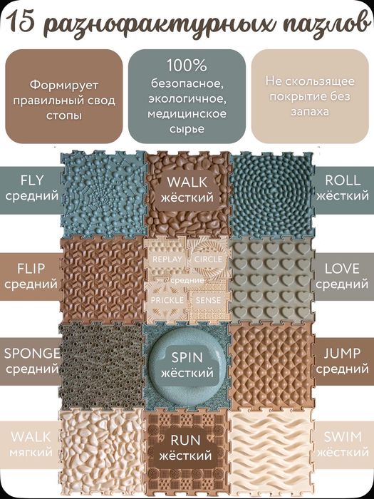 Массажный коврик для детей