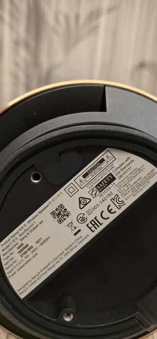 Boxa BANG & OLUFSEN BeoSound 1 Gold