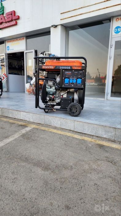 Kuchli 16 kVt PONTO PT20000E generator sotiladi (yangi)