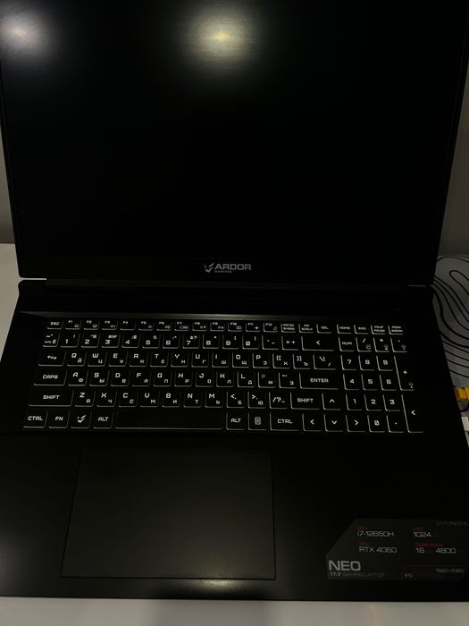 Ardor Gaming RTX4060/i7-12650H