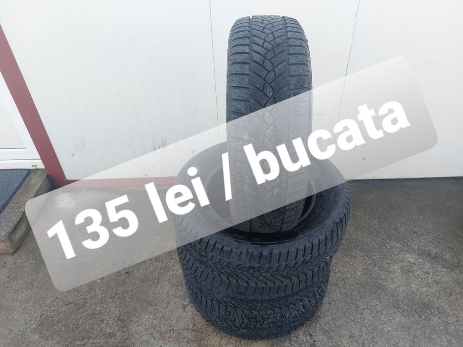 135 lei bucata! Set anvelope M+S/IARNA 215 65 r16 Fulda! 7 mm