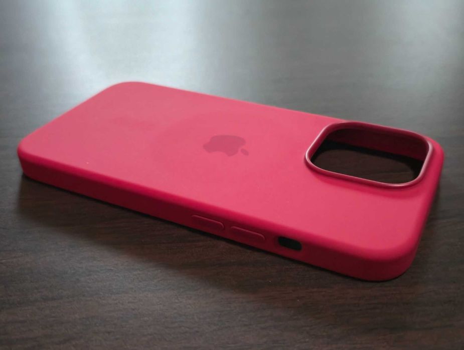 Husa silicon originala Apple Silicone Case Magsafe iPhone 13 Pro
