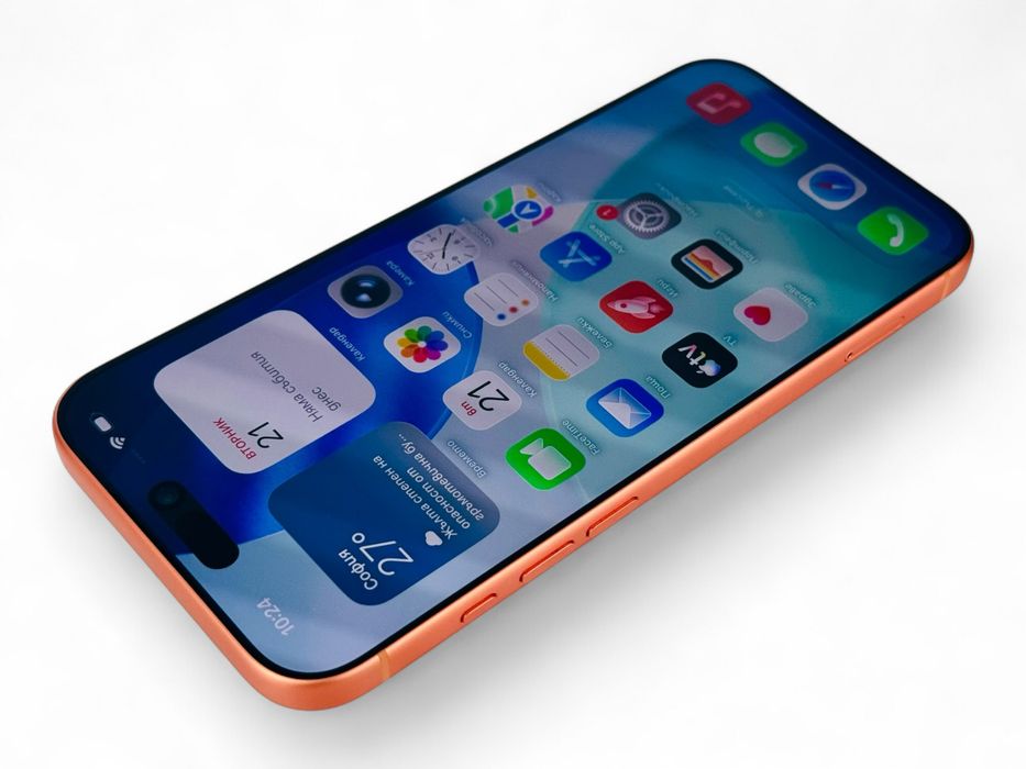 КАТО НОВ! Apple iPhone 17 Pro Max 256GB Cosmic Orange 100% Батерия! Гаранция!