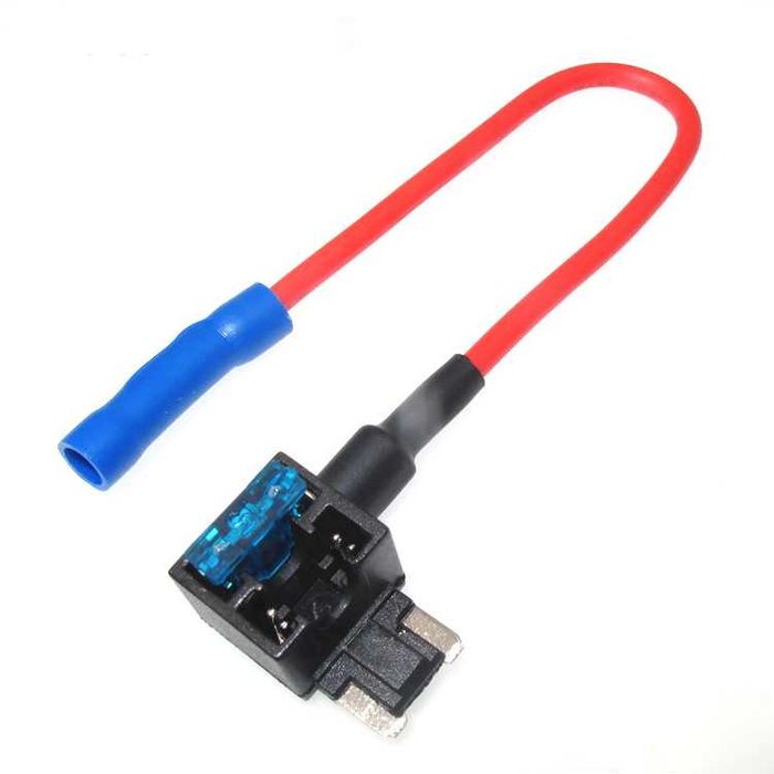 Adaptor splitter suport sigurante auto mini LP low-profile tablou 12V