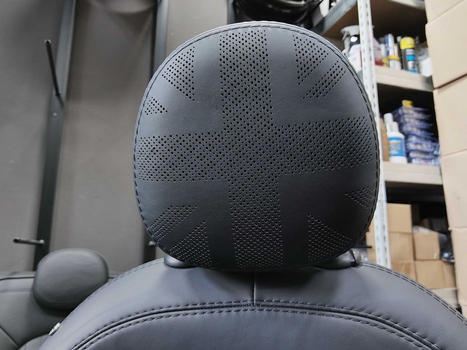 Като Нов К-т Черен Кожен Салон АЛКАНТАРА MINI Yours Countryman F60