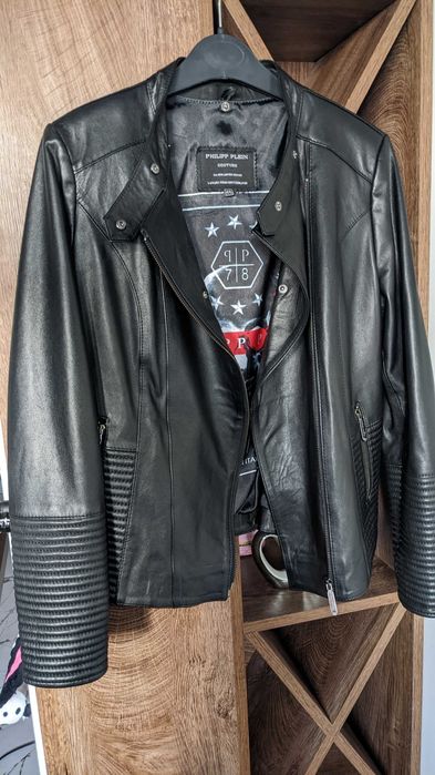 Дамско кожено яке Philipp Plein