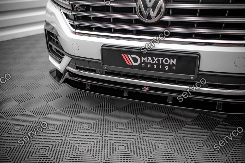 Prelungire bara fata VW Touareg R-Line Mk3 2018- v1 - Maxton Design