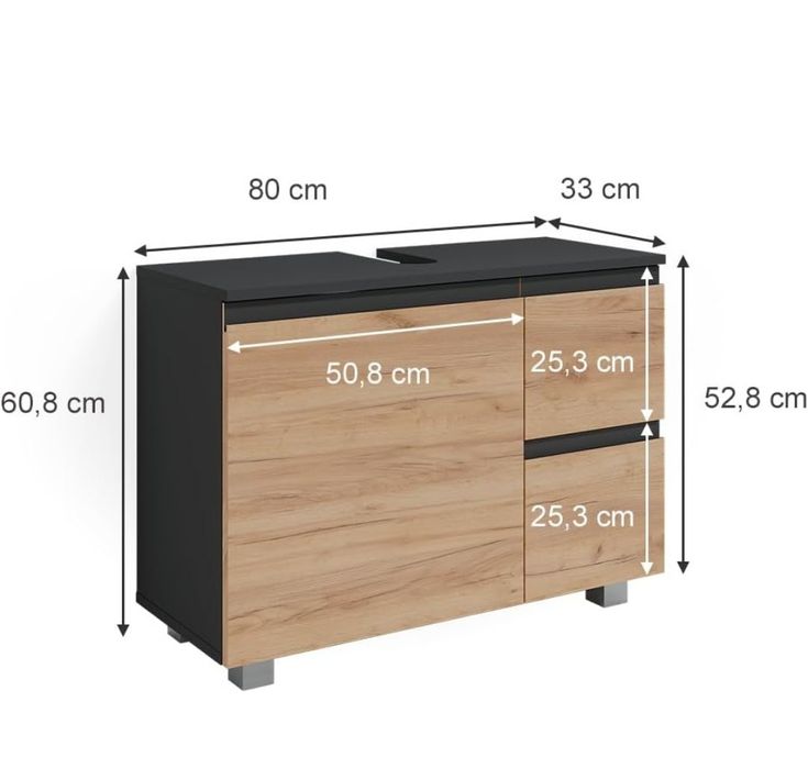 Шкаф за подмивка Vicco 5024