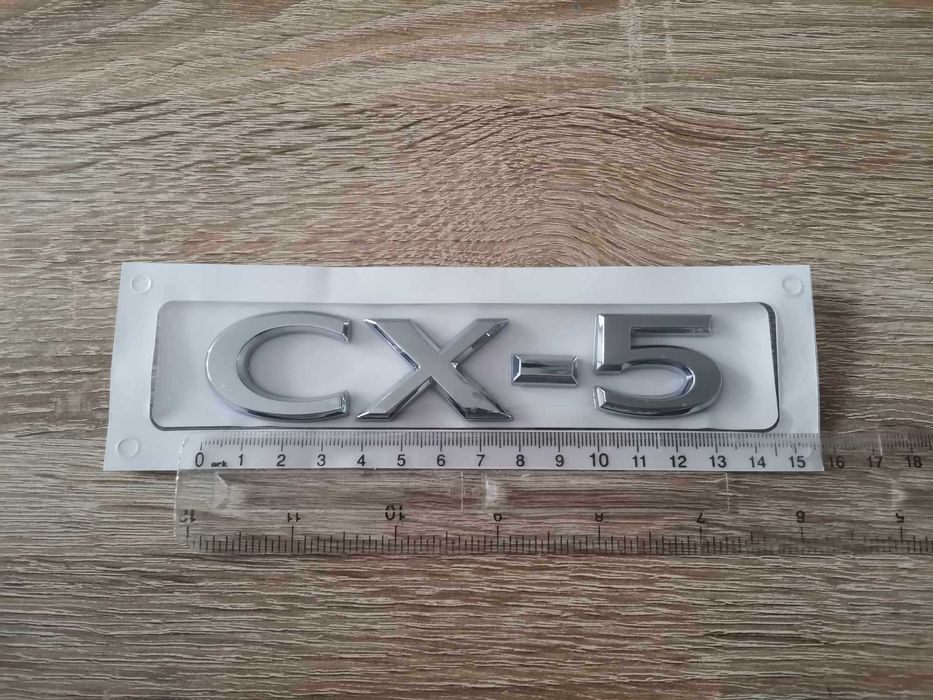 Сребрист надпис Mazda CX-5 нов стил