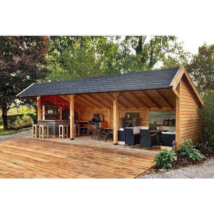 Foisoare, Terase, Cabane stil A-Frame si Case din structura de lemn