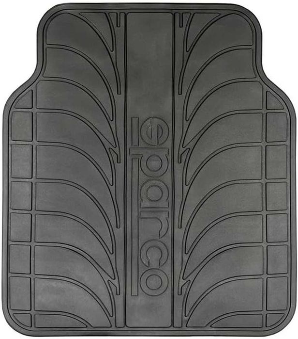 Комплект универсални автомобилни стелки Sparco с Червени елементи.