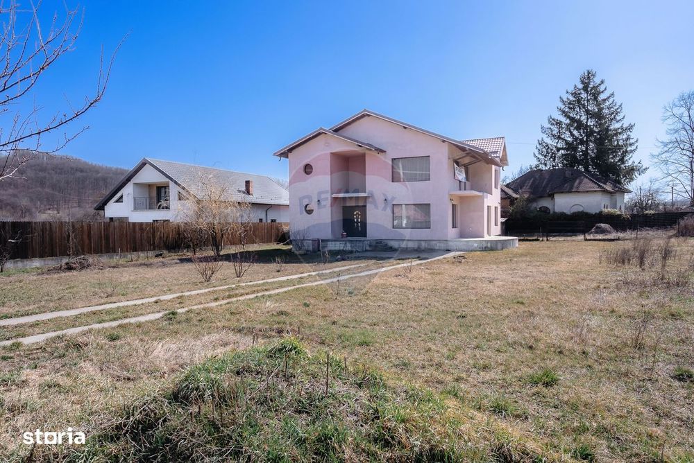 Casă de vânzare P+1 – 245 mp utili, teren 1.240 mp – Băbana, Argeș