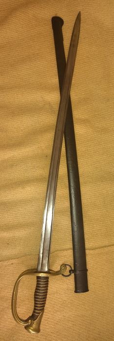 Sabie de ofițer model 1845 raritate Franța