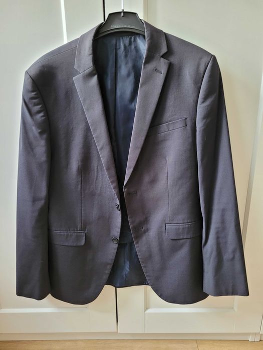 Costum haine barbati C&A Angelo Litrico, gri inchis, marimea M