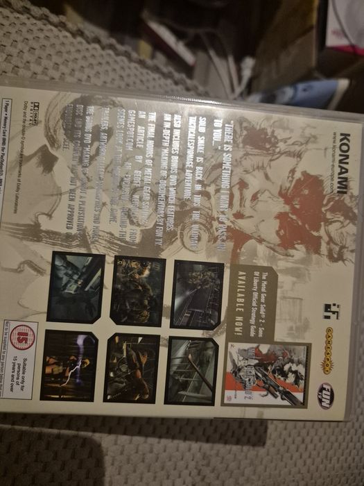 Joc de colecție Metal Gear Solid 2, complet ptr  PlayStation 2, ps2 play station 2 ps 2.