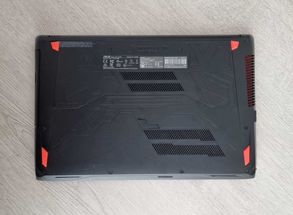 Laptop Gaming Asus Rog GL553V, i7-7700HQ, 16 GB DDR4, GTX 1050 Ti 4 GB