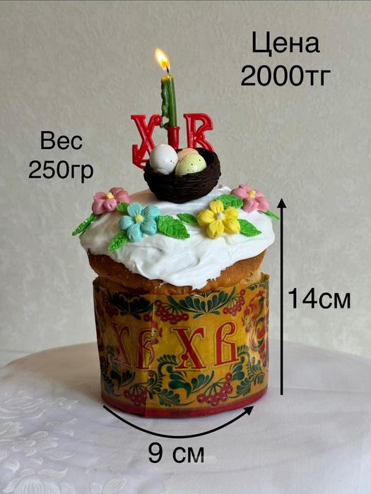 Домашние куличи и пасха