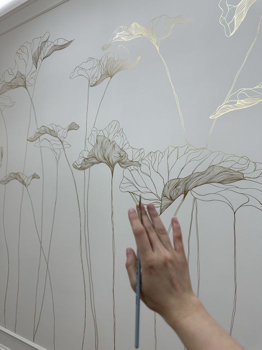 Художник, Роспись стен