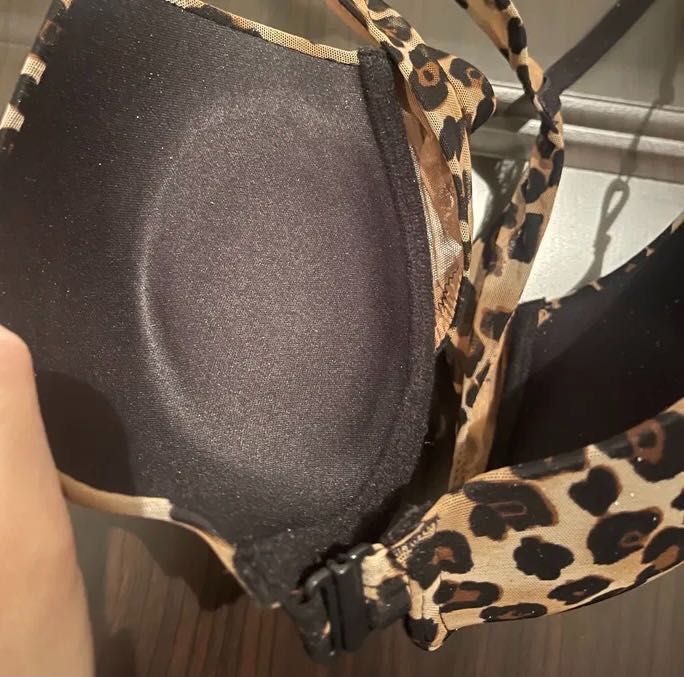 Луксозни сутиени дантела червен със микро мрежичка черна лукс и тигров