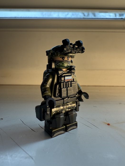 Лего минифигурка Солдата РФ