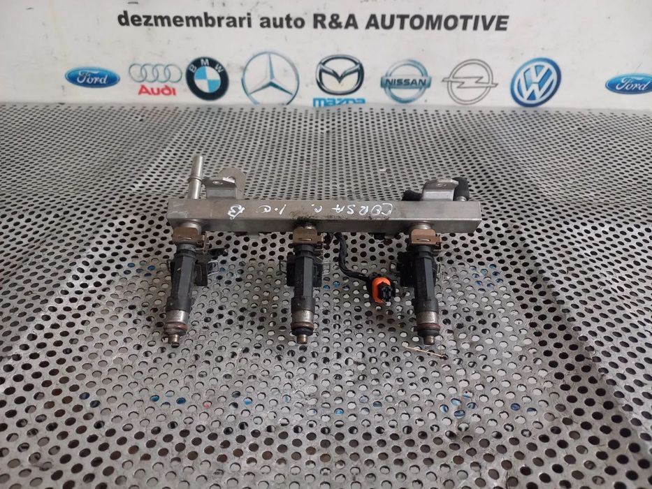 Rampa Injectie Injectoare Injector Opel Corsa C Agila 1.0 Benzina Z10XEP - Dezmembrari Arad