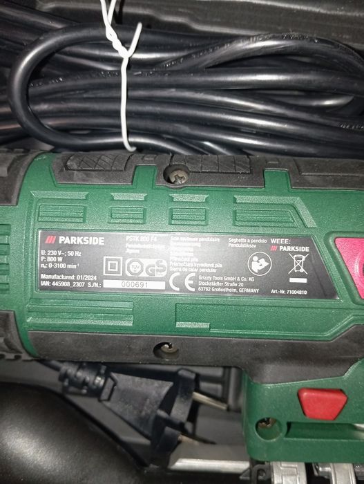 Прободен трион Parkside