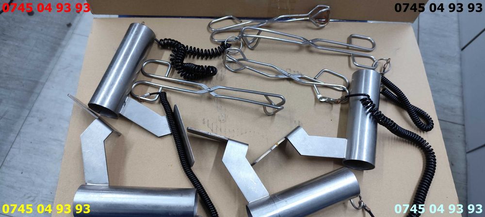 suporti si cleste clesti patiserie de inox alimentar 4 buc pret pe tot