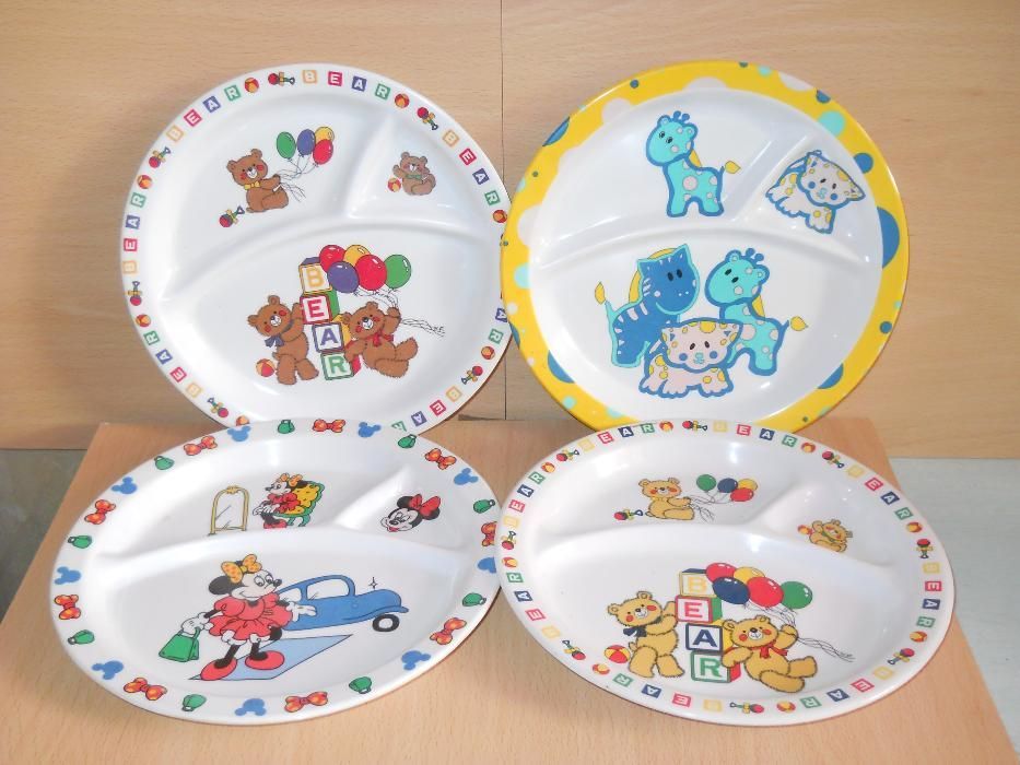 Farfurii din Melamina pentru copii