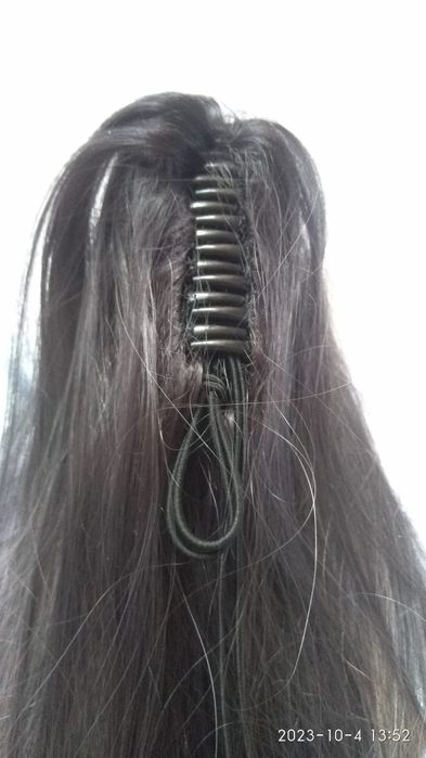 Новый накладной хвост и локоны