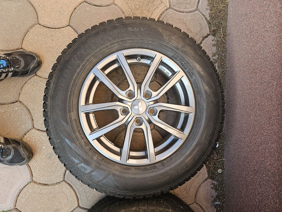 Jante aluminiu originale Mitsubishi ASX 215 70 R16 5x114,3 iarna !!!