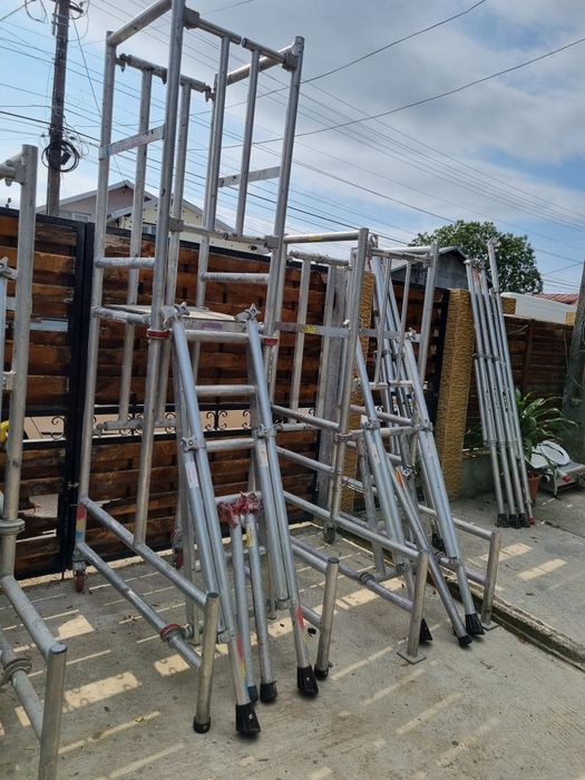 Schela aluminu mobila Boss podium 2 Steps