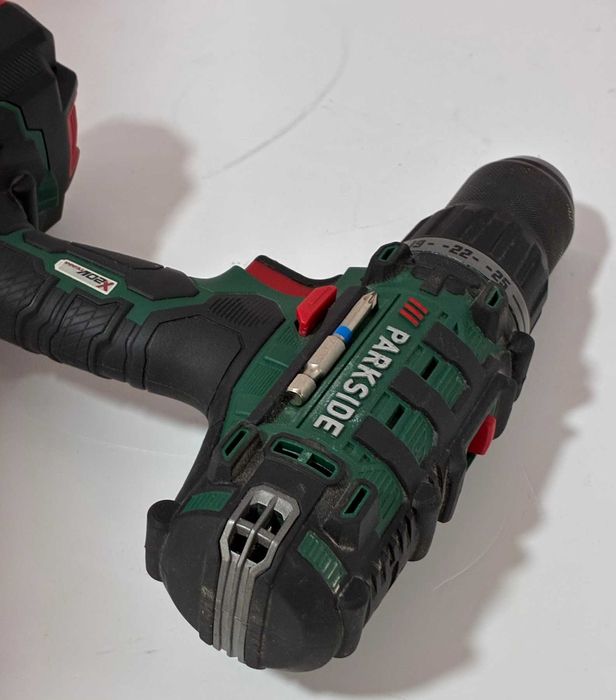 Акумулаторен винтоверт Parkside pabs 20 li e6  с батерия