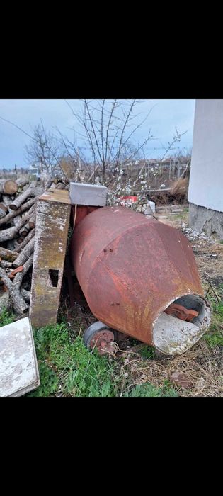 Ръчно изработена бетонобъркачка 5,5 м2