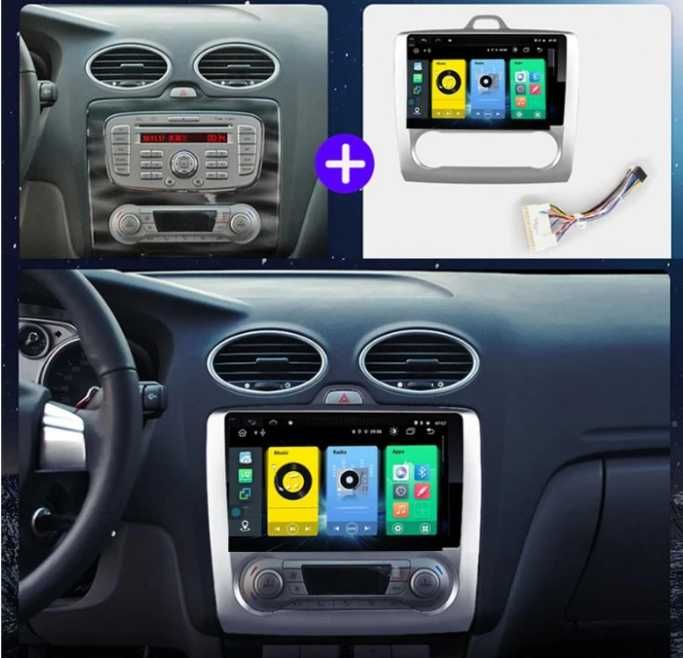Мултимедия Android CarPlay за Ford Focus 2005–2011 Камера за заден ход