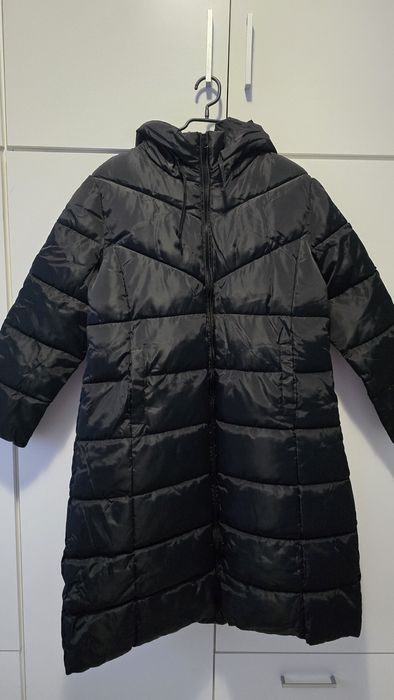 Зимно дълго шушляково яке