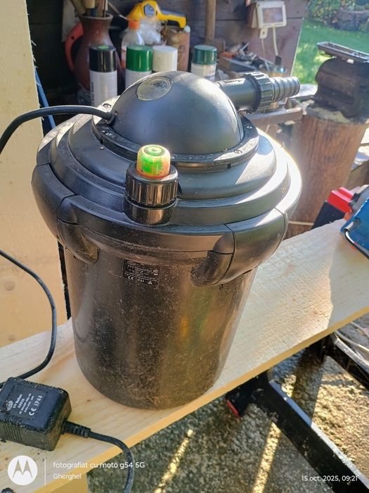 Filtru iaz sub presiune cu lampa UVC