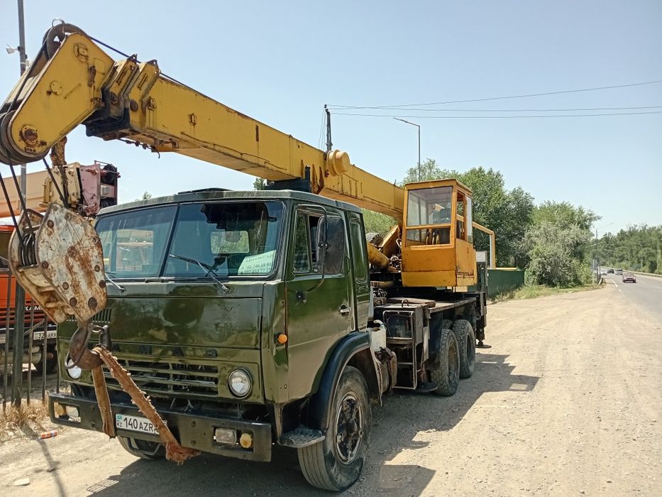 Услуги автокран камаз