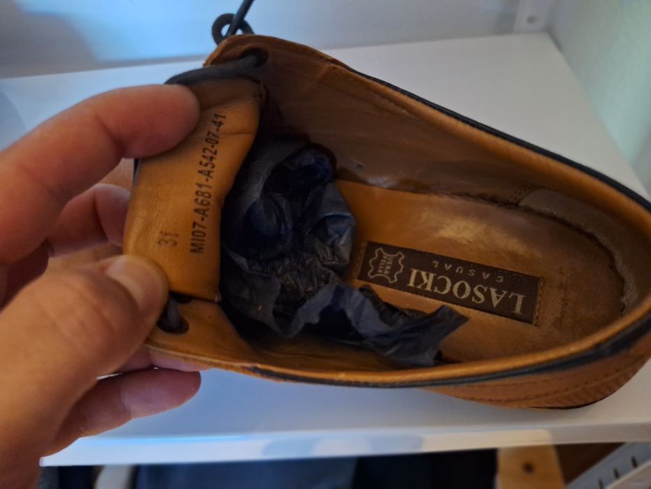 pantaloni piele lasocki - castle