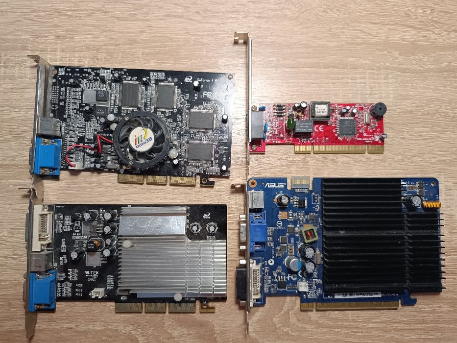 Комплектующие для пк (ddr2/dd3/xeonE5430/ретро-видеокарты)