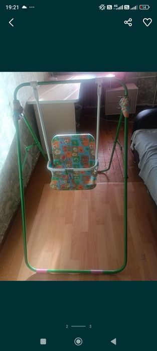 Детская качеля в отличном состоянии