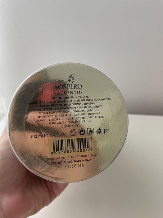 Sospiro Accento 100ml parfum