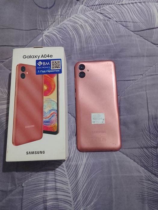 Срочно сотилади  телефон Galaxy A04E холати яхши.