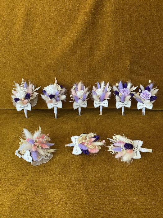 Buchete și accesorii din flori uscate