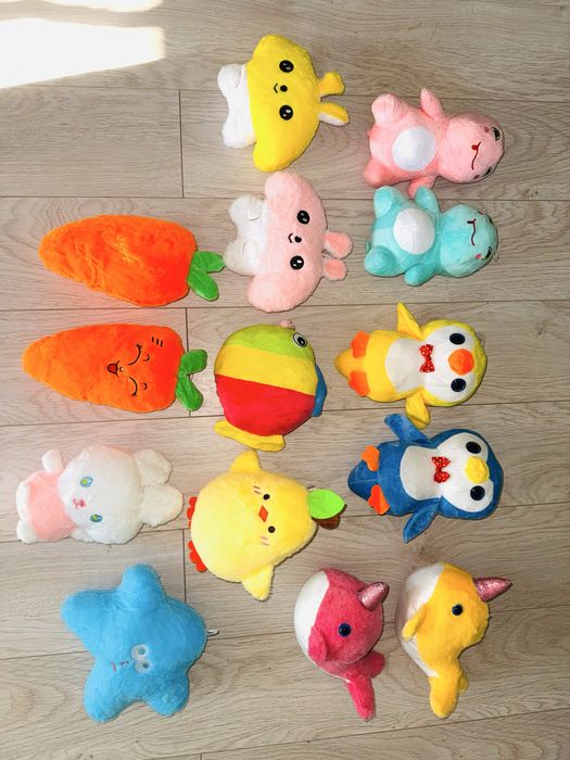 Нови плюшени играчки за кран машини вендинг микс