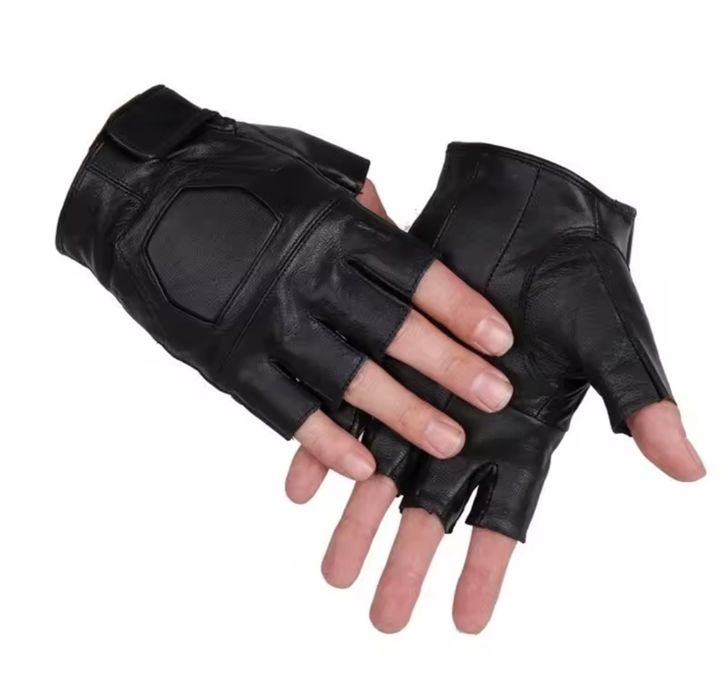 Mănuși de condus piele ecologică, mănuși unisex , negre S,M,L