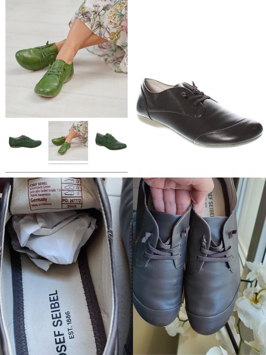 41н. Josef Seibel дамски обувки в тъмно зелено