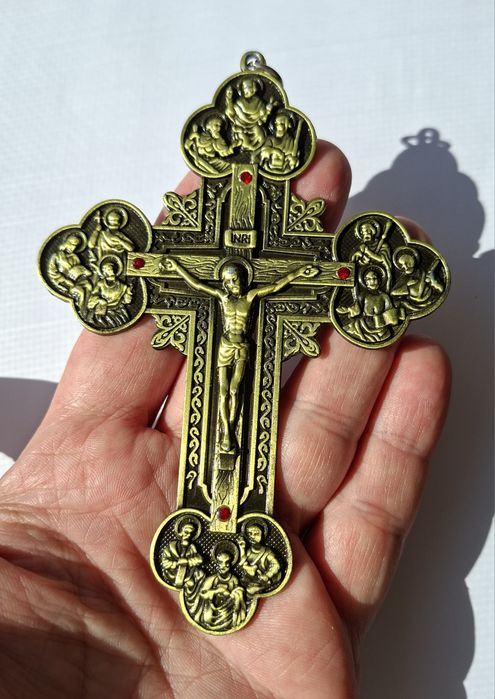 Cruce / crucifix mare cu lanț